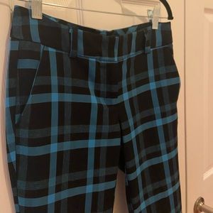 Women’s Plaid Straight Leg Pant 7th Avenue New York & Company